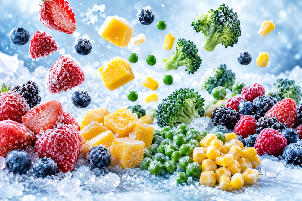 Frozen & IQF Fruits & Vegetables